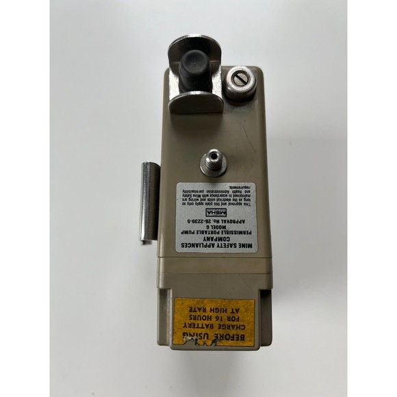 MSA Portable Pump Model G Part No 466117 Industrial Air Quailty Control Device - Picture 8 of 8